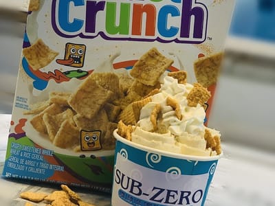 Sub-Zero Rolled Ice Cream & Bubble Team