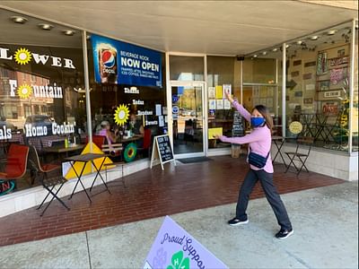 Sunflower Soda Fountain