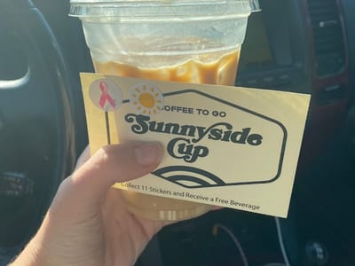 Sunnyside Cup| Local Coffee Shop| Drive Thru Coffee