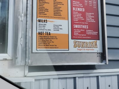 Sunrise Bagel & Espresso