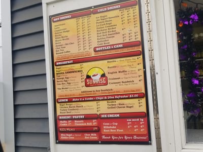 Sunrise Bagel & Espresso