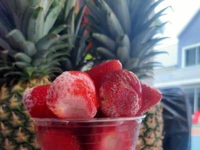 Sunset Beach Hershey's Ice Cream Real Fruit Smoothies