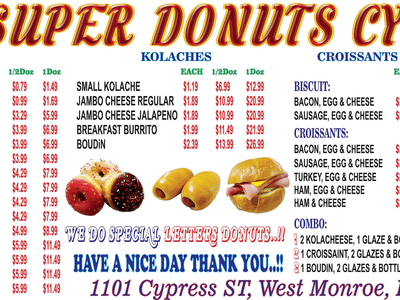 Super Donuts Cypress