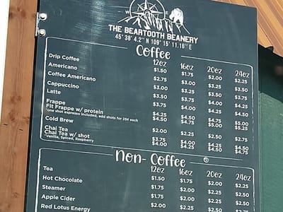 The Beartooth Beanery