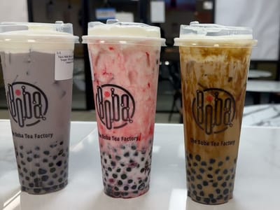 The boba tea factory