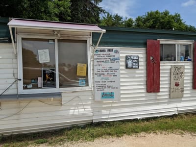 The Coffee Cup. A drive up espresso place
