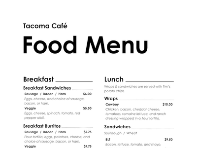 The Coffee Oasis - Tacoma Café