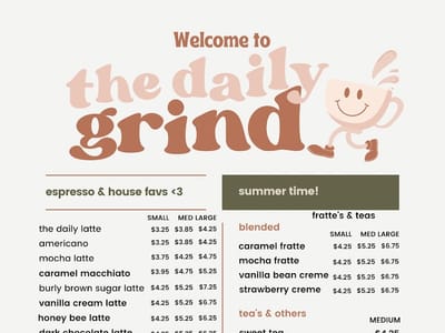 The Daily Grind - Coffee Shop