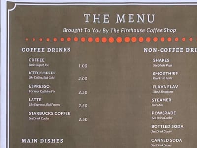 The Firehouse Coffee Shop