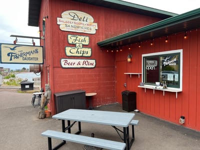 The Fisherman's Daughter at Dockside Fish Market
