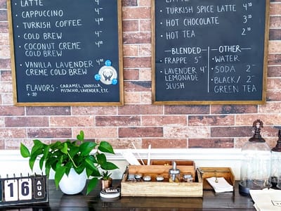 The Market at Cafe Zuppina | Coffee & Dessert Shop