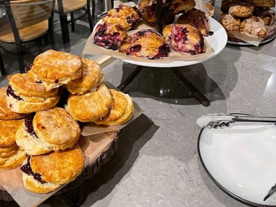 The Owl's Nest coffee + pastries