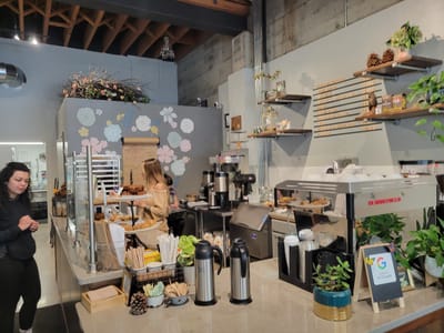 The Owl's Nest coffee + pastries