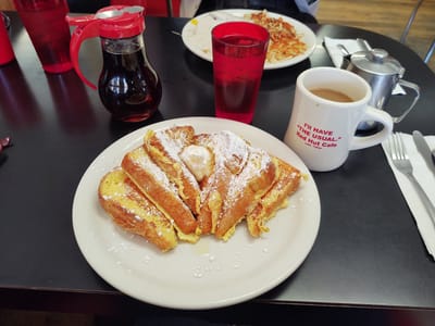 The Red Hut Waffle Shop