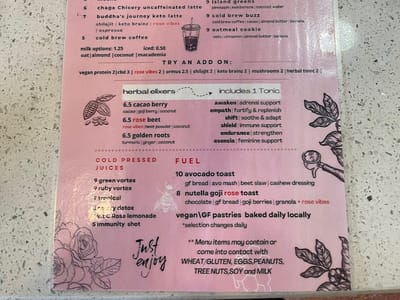 The Rose Vortex - Coffee / Smoothies / Juices