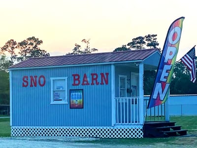 The Sno-Barn Snow Cones & Coffee