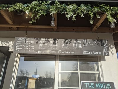 The Sugar Cube Drive Thru Coffee Shop