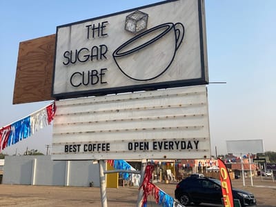 The Sugar Cube Drive Thru Coffee Shop