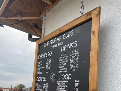 The Sugar Cube Drive Thru Coffee Shop