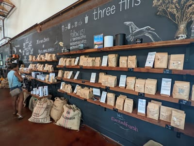 Three Fins Coffee Roasters