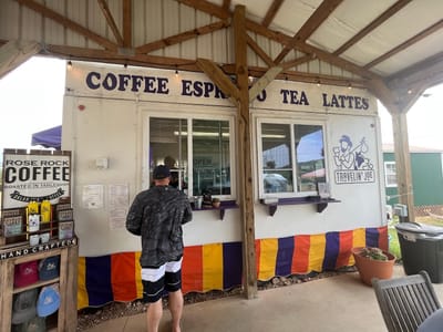 Travelin' Joe, a mobile coffee house