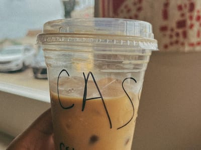 Turntable Coffee Counter