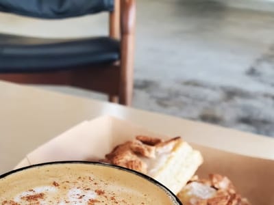 Turntable Coffee Counter