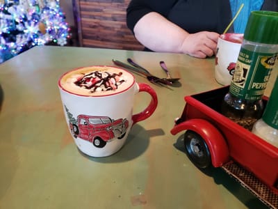 Turquoise Coffee Stop