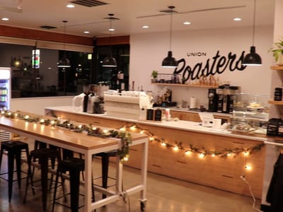 Union Roasters • Coffee • Waffles