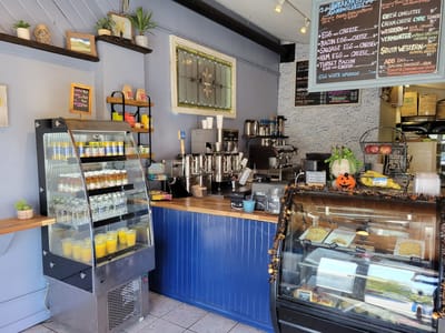 Wake and bake coffee shop