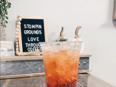 Wall Stompin' Grounds Coffee House