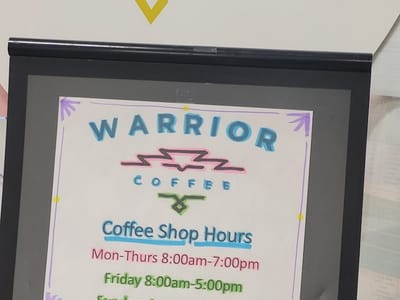 Warrior coffee shop