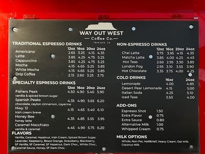 Way Out West Coffee Co.