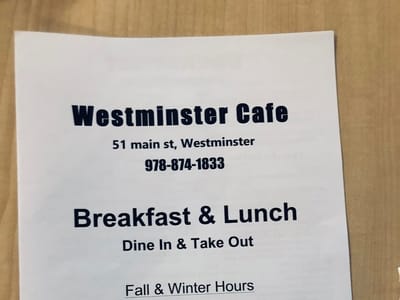 Westminster Cafe