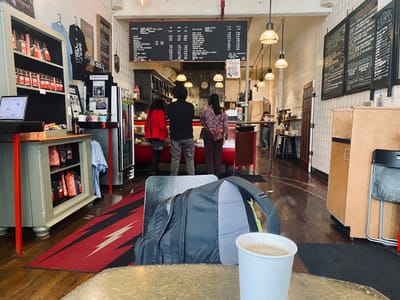 White Electric Coffee