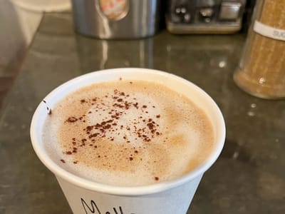 White Electric Coffee