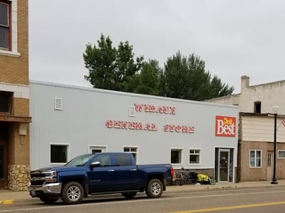 Wibaux General Store and the Hot Iron