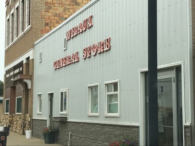 Wibaux General Store and the Hot Iron