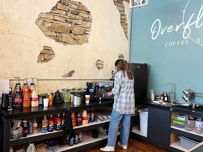Woven Roots & Overflow Coffee Bar
