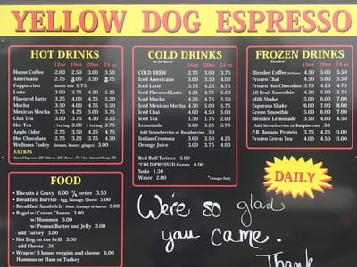 Yellow Dog Espresso