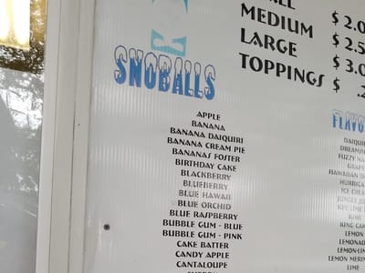 Yeti's Snowballs
